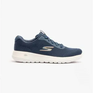 Skechers 216281/NVOR GO WALK MAX-MIDSHORE Mens Trainers Navy/Orange
