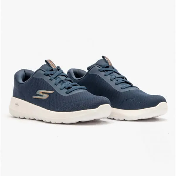 Skechers 216281/NVOR GO WALK MAX-MIDSHORE Mens Trainers Navy/Orange