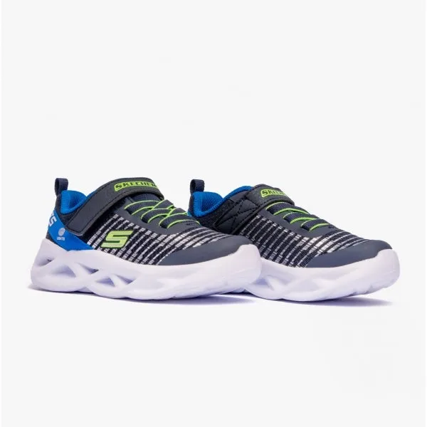 Skechers 401650N/NVBL TWISTY BRIGHTS - NOVLO Boys Trainers Blue
