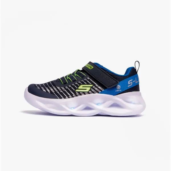 Skechers 401650N/NVBL TWISTY BRIGHTS - NOVLO Boys Trainers Blue