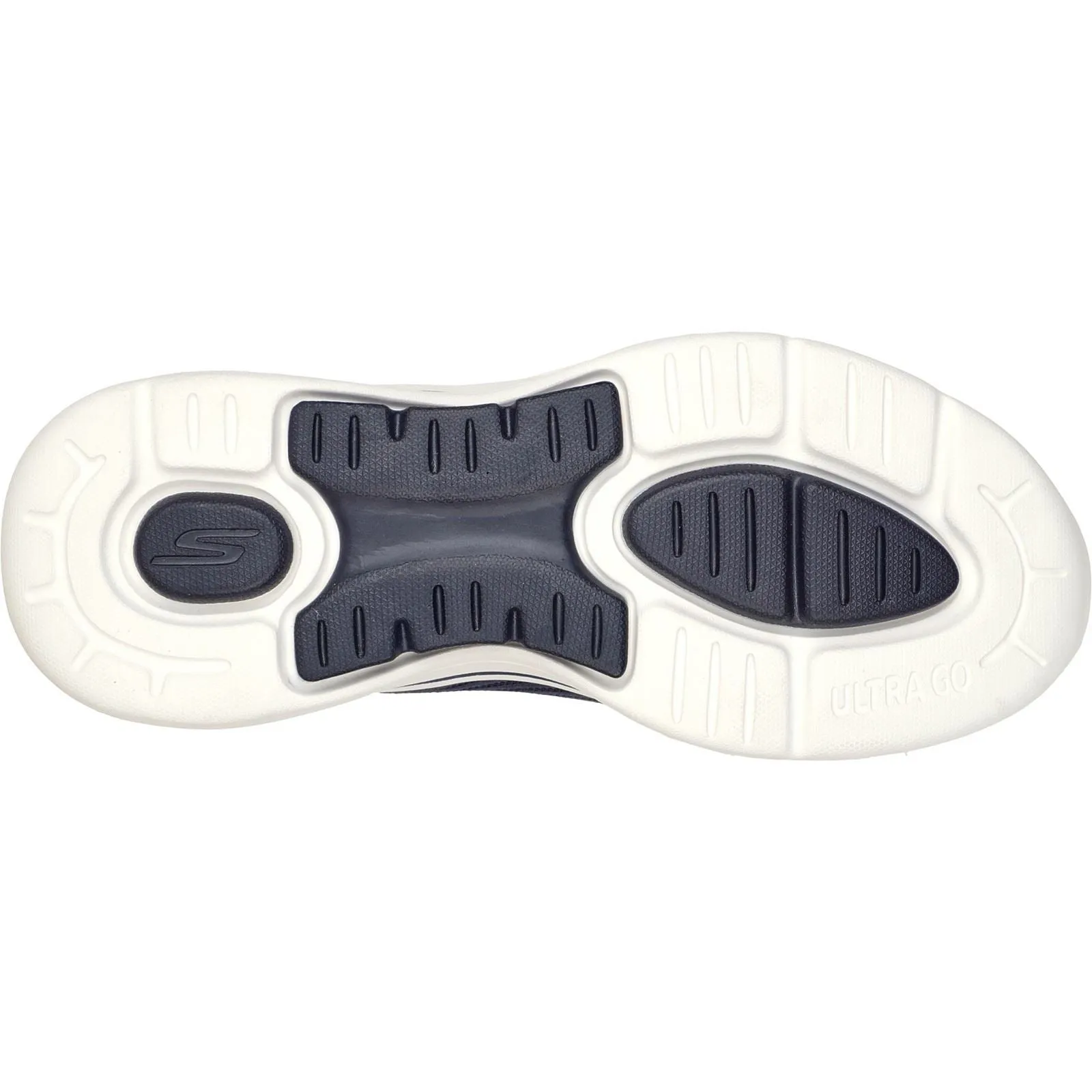 Skechers (GAR124409) Women's Go Walk Arch Fit Iconic Sports Trainer in Navy 3 to 8