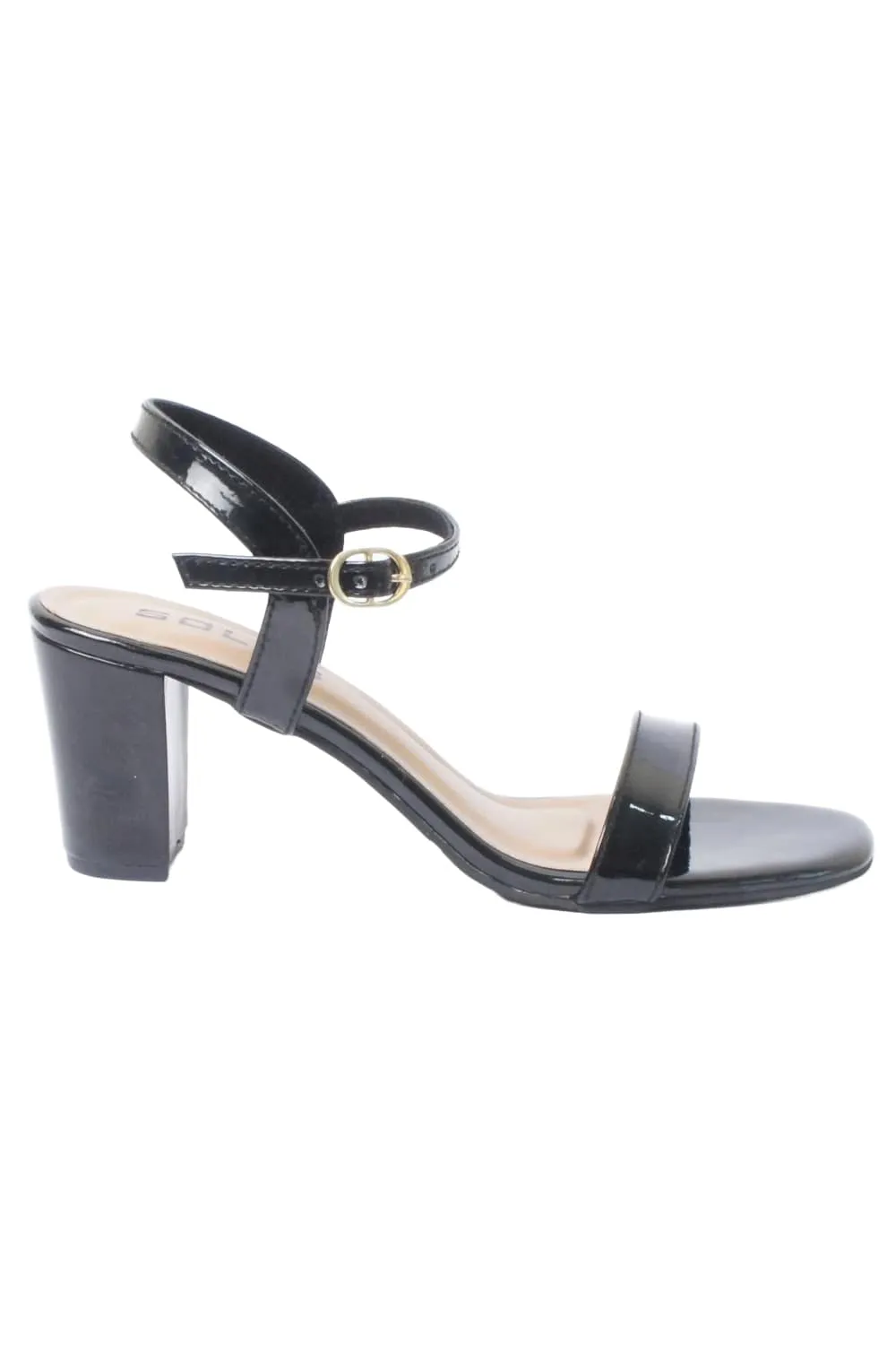 SOLES Women  Black Heels