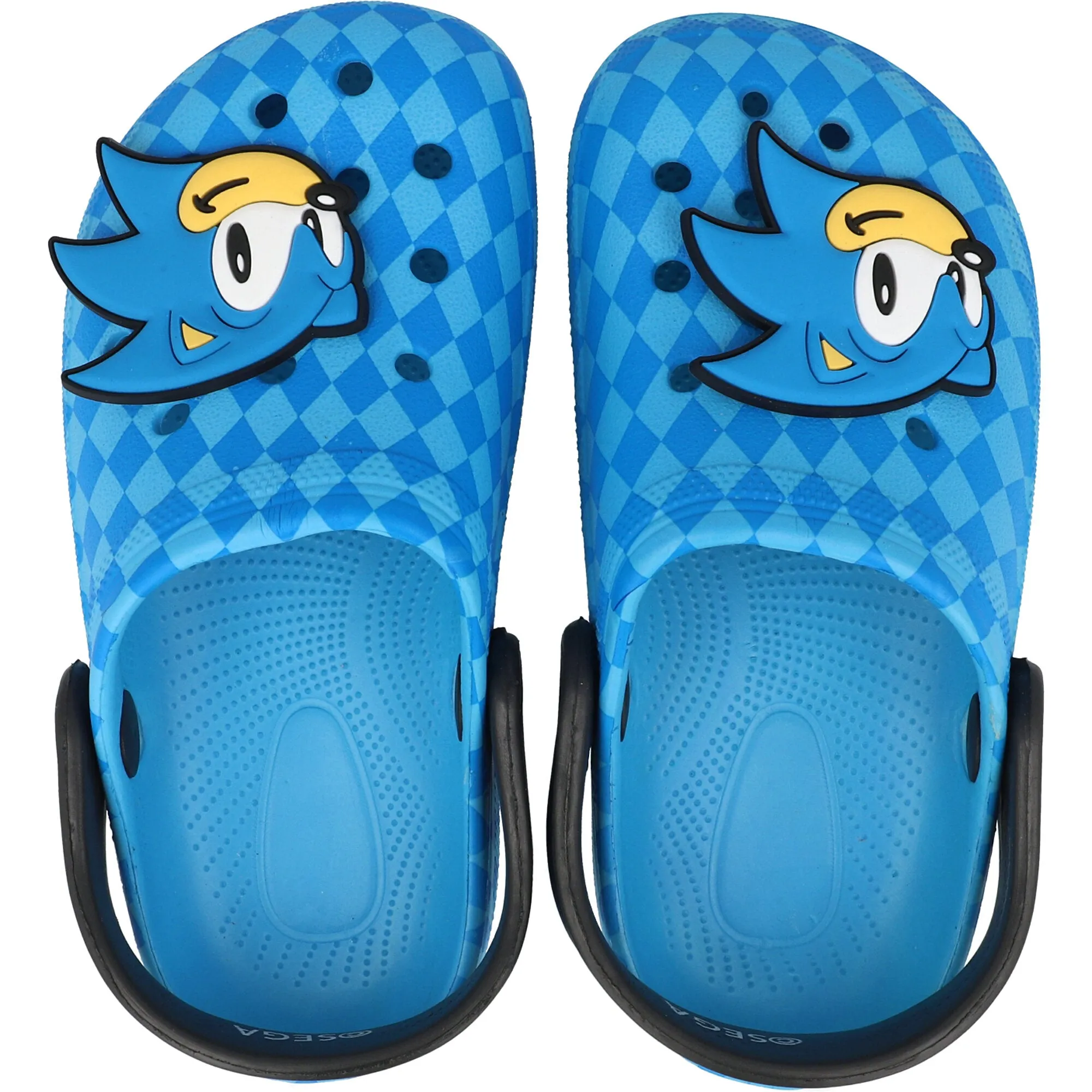 Sonic the Hedgehog Blue Clogs for Kids