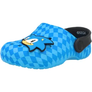 Sonic the Hedgehog Blue Clogs for Kids