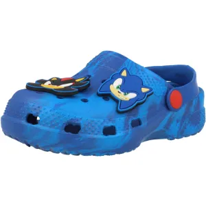 Sonic the Hedgehog Kanda Blue Kids' Clogs