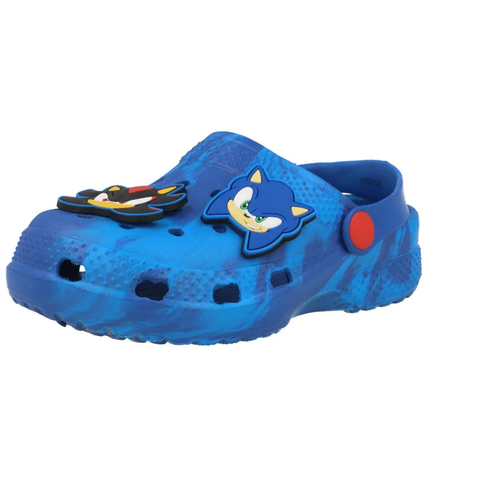 Sonic the Hedgehog Kanda Blue Kids' Clogs