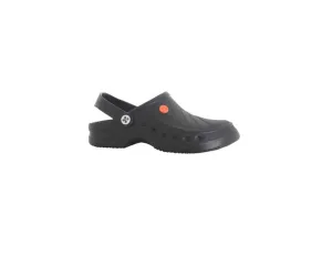 ‘Sonic’ Washable Theatre Nurse Clogs Black