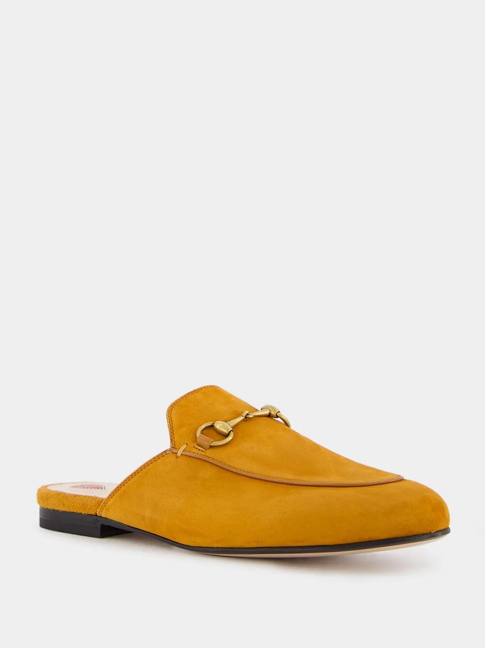 Suede Princetown Flat Slides