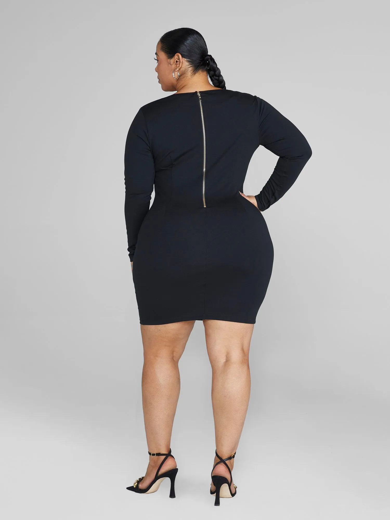Suzanne Cutout Knit Bodycon Dress