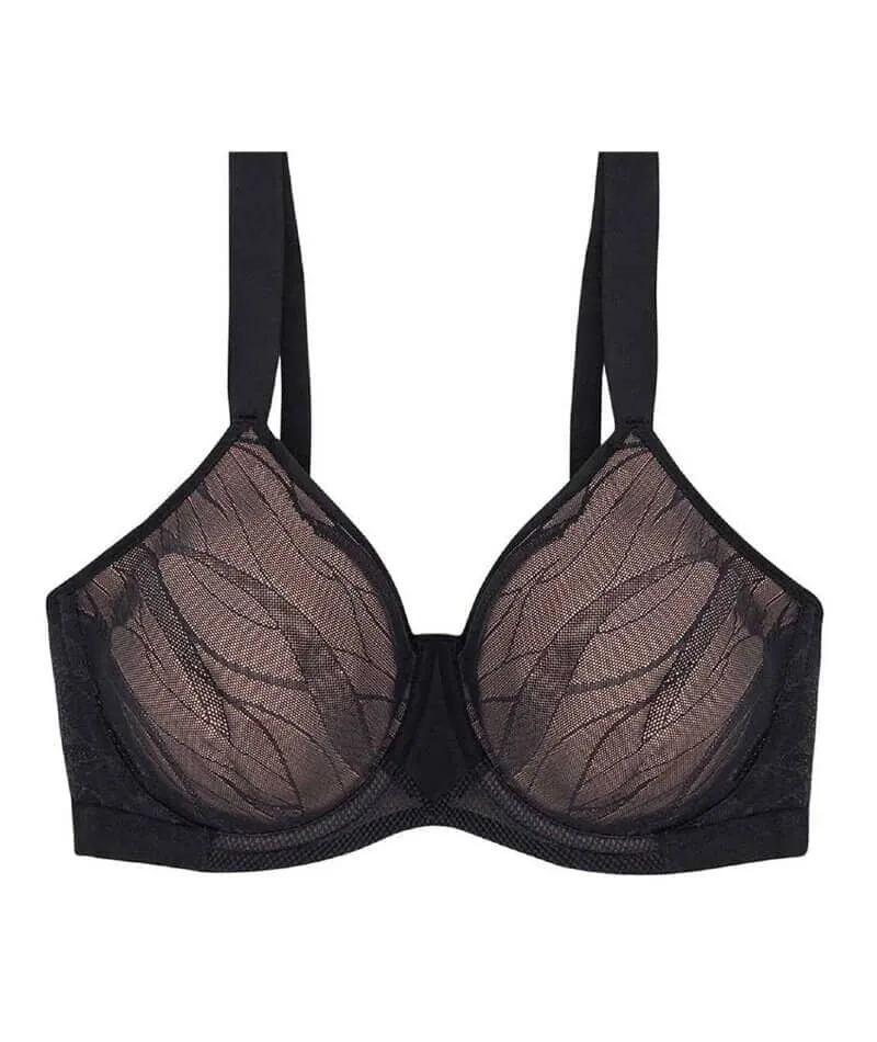 Triumph Airy Sensation Minimizer Bra - Black
