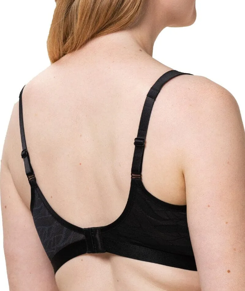 Triumph Airy Sensation Minimizer Bra - Black