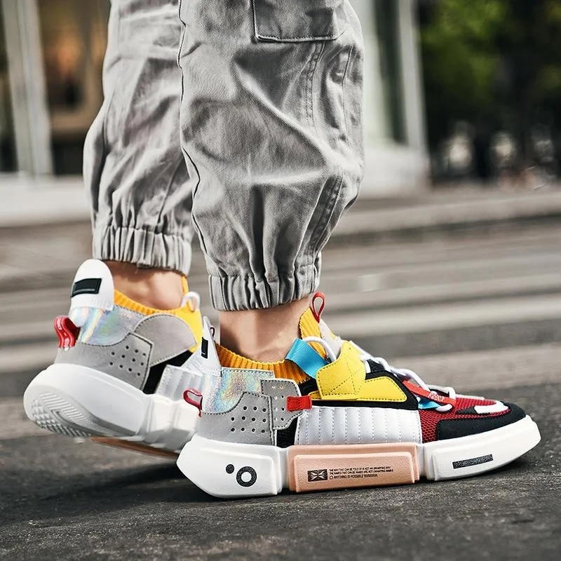 Vibrant men's sneaker
