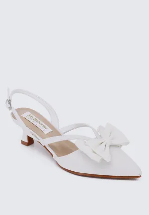 Viola Comfy Heels In Ivory