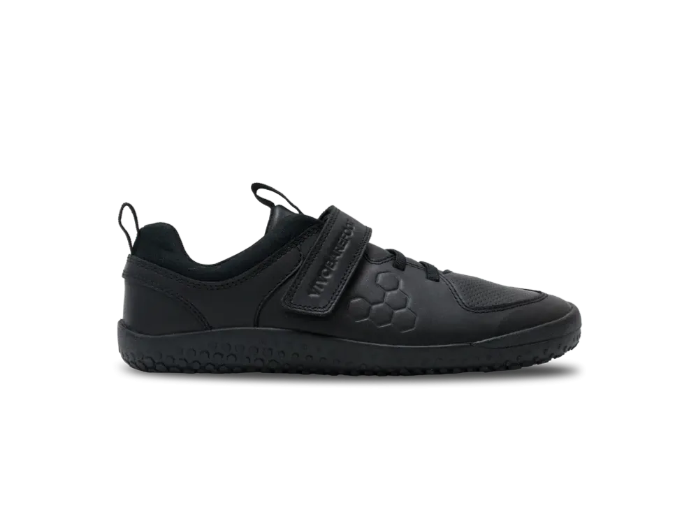 Vivobarefoot Primus Ludo School Juniors Obsidian