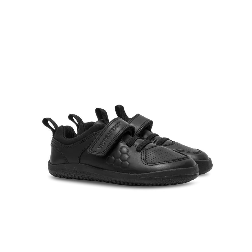 Vivobarefoot Primus Ludo School Juniors Obsidian