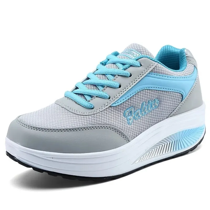 Women Sneakers Shoes Fashion Women Flats Walking Platform Plus Size