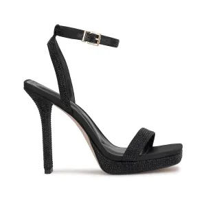Women's Adonia High Heel In Black Shimmer