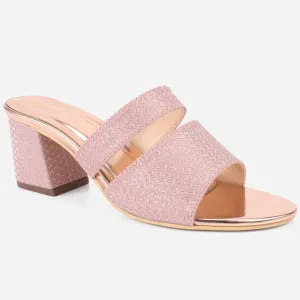 Womens "KENEDY" Shimmery Slip Ons Summer Sandals