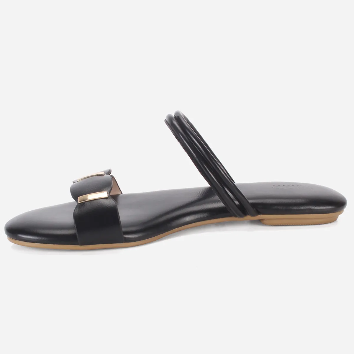 Womens "MILES"  Comfy Flat Open-Toe Summer Slippers