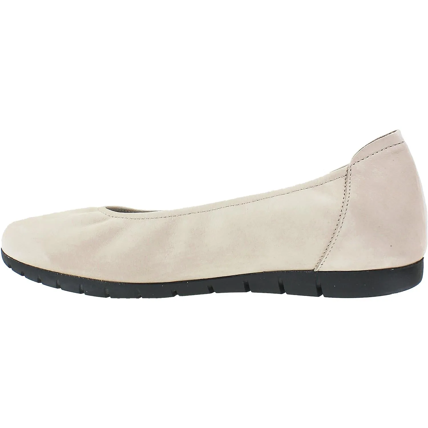 Women's Sabrinas Bruselas 85009 with Removable Arch Support Footbed Beige Nubuck
