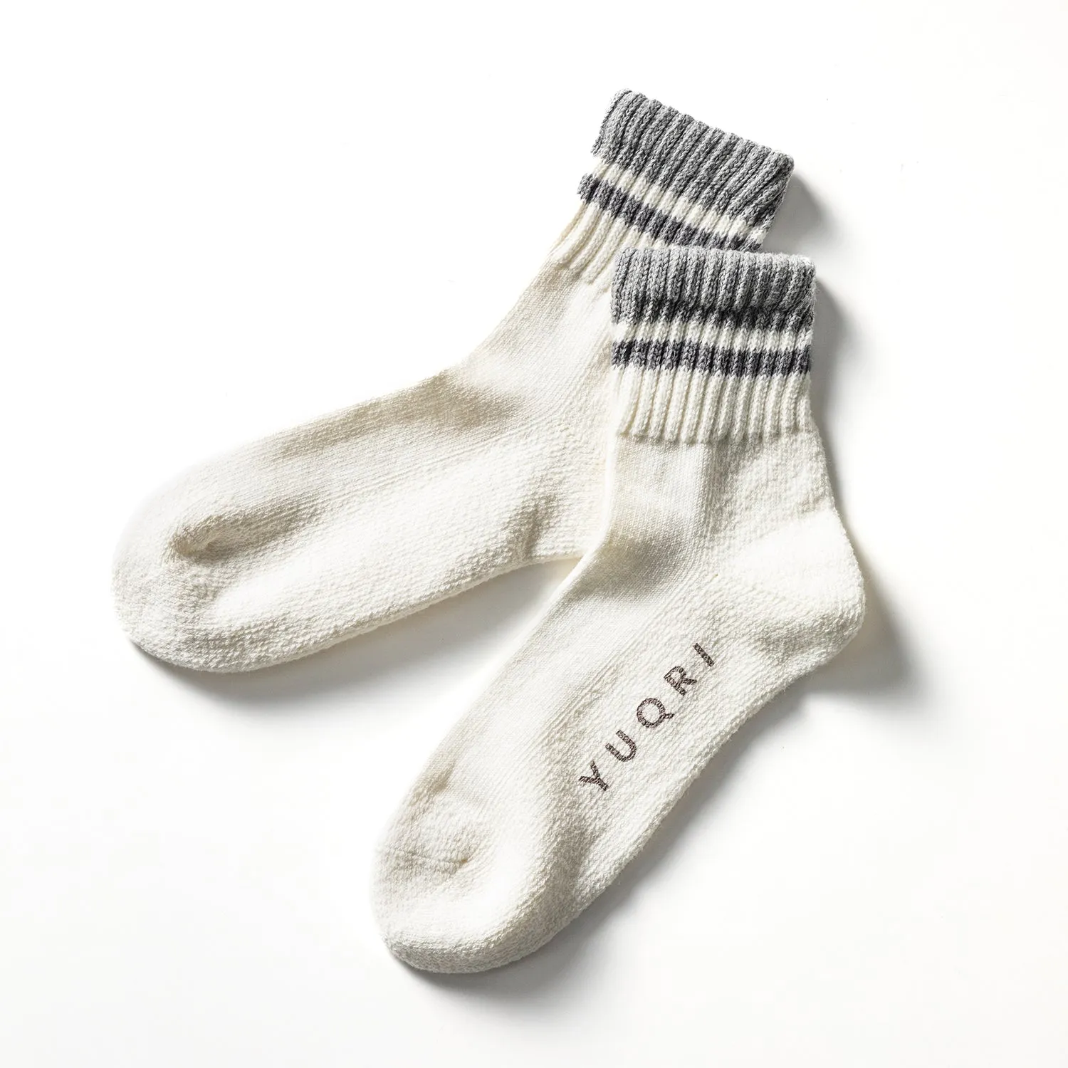 YUQRI | ユクリ　comfy half pile rib line