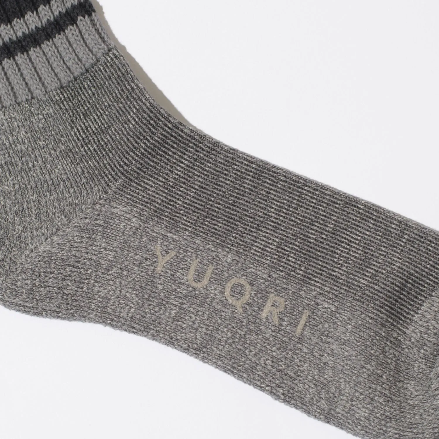 YUQRI | ユクリ　comfy half pile rib line