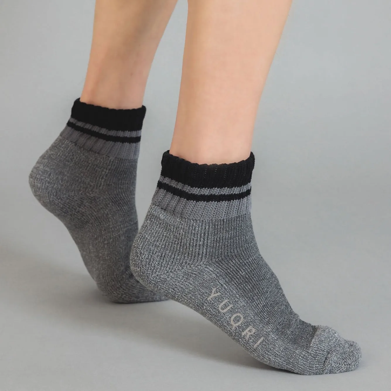 YUQRI | ユクリ　comfy half pile rib line