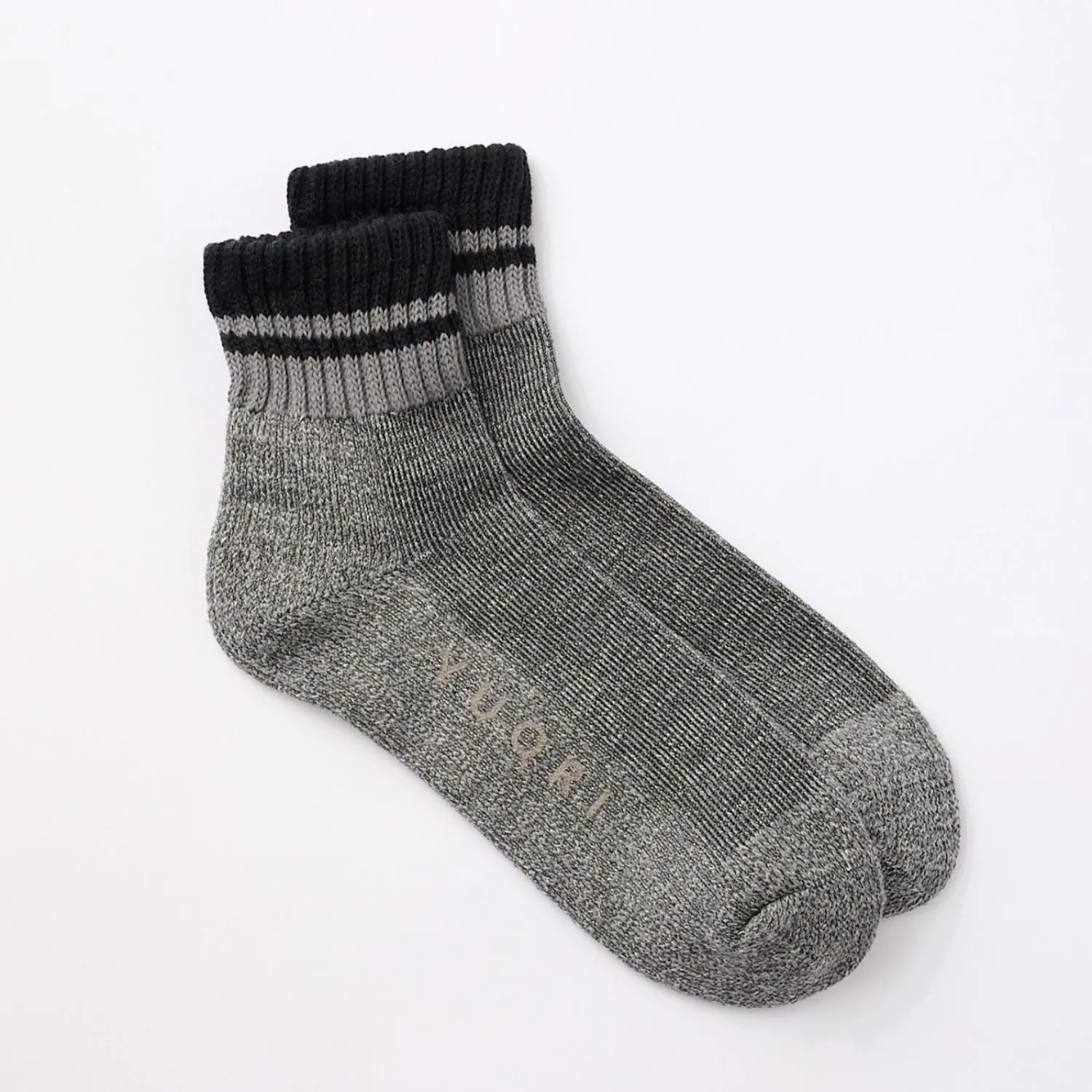 YUQRI | ユクリ　comfy half pile rib line