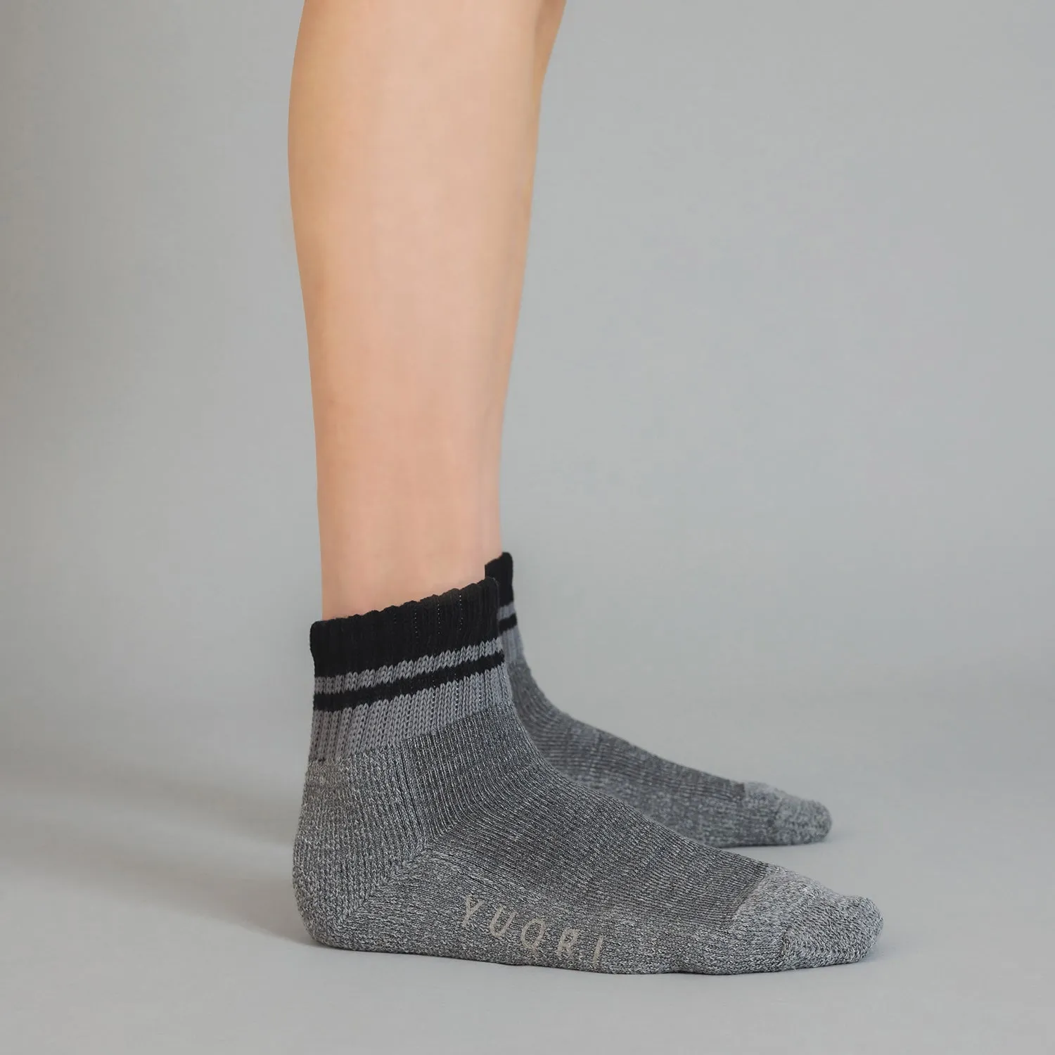 YUQRI | ユクリ　comfy half pile rib line