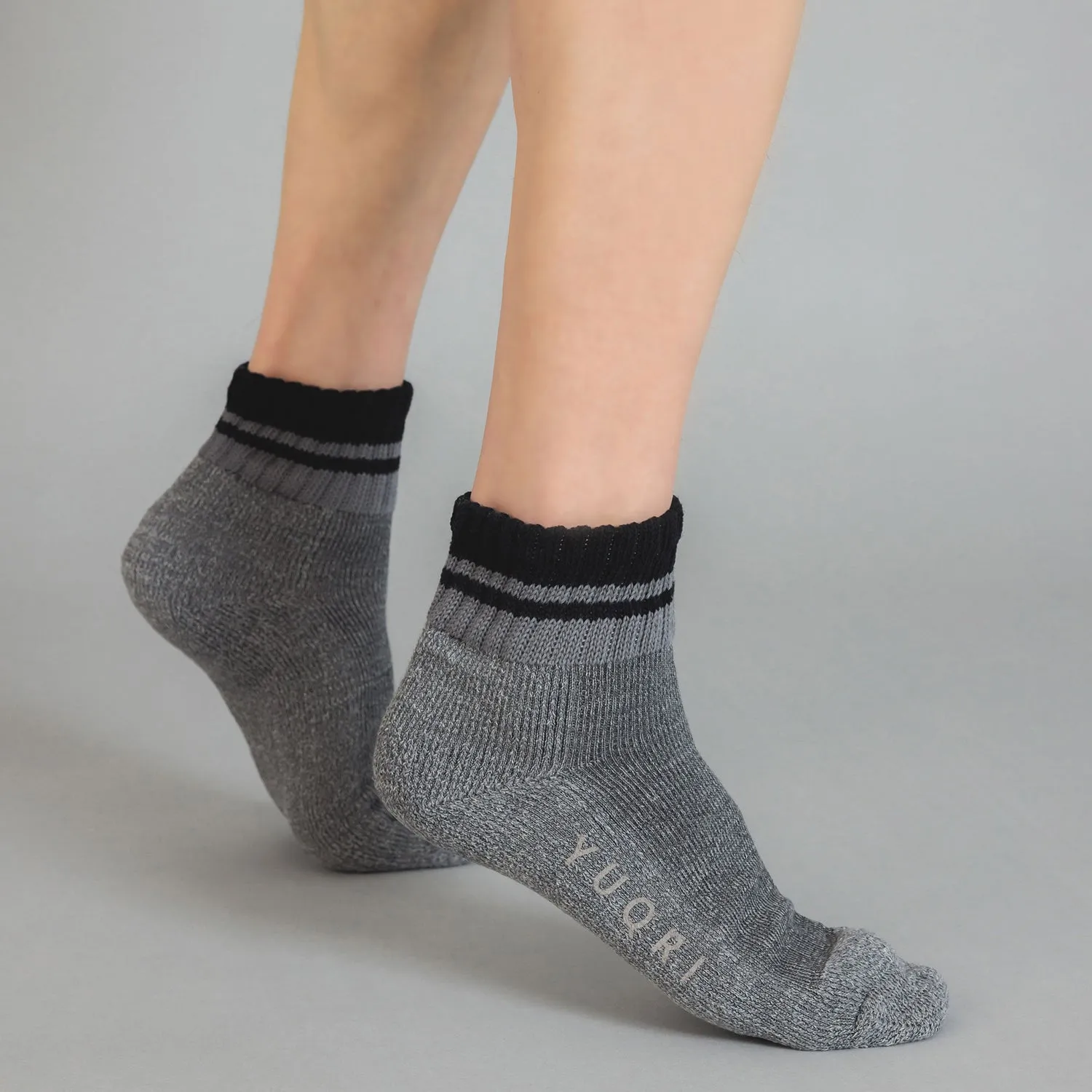 YUQRI | ユクリ　comfy half pile rib line