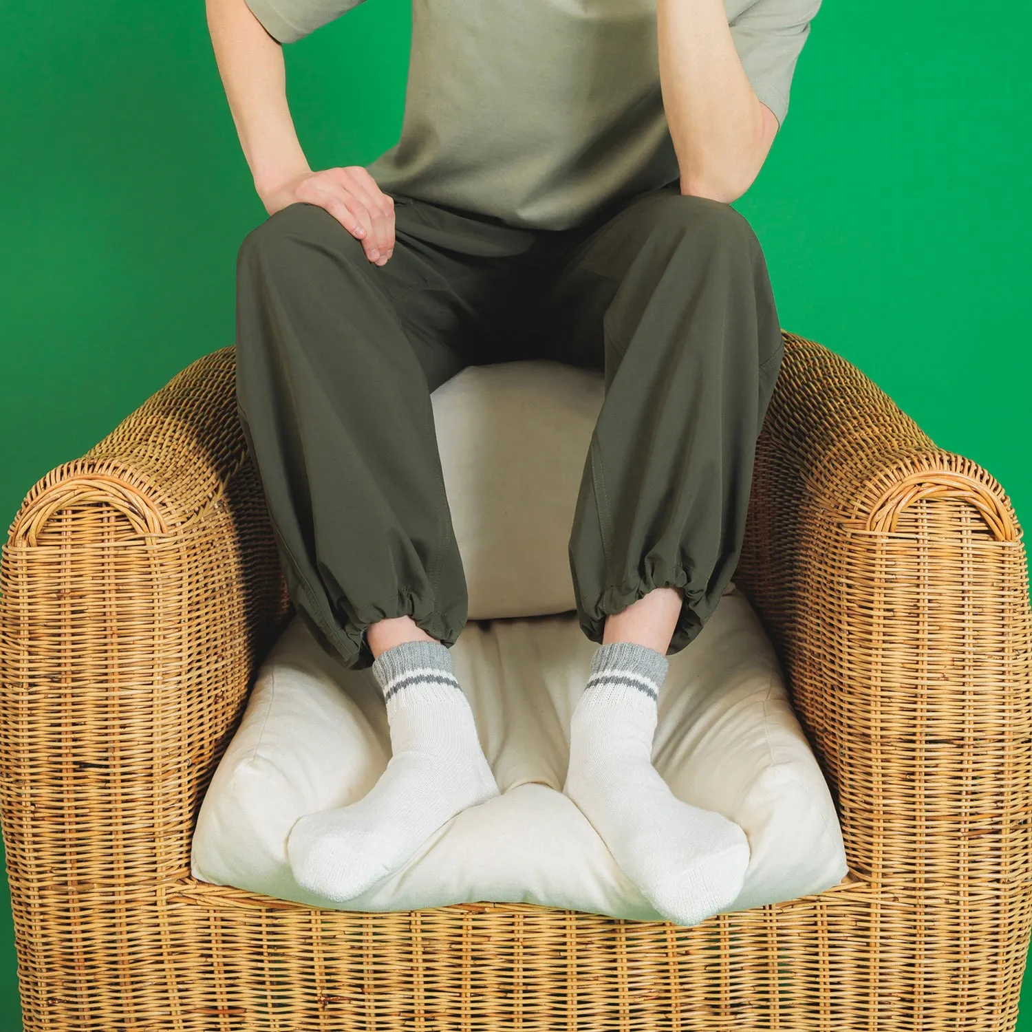 YUQRI | ユクリ　comfy half pile rib line